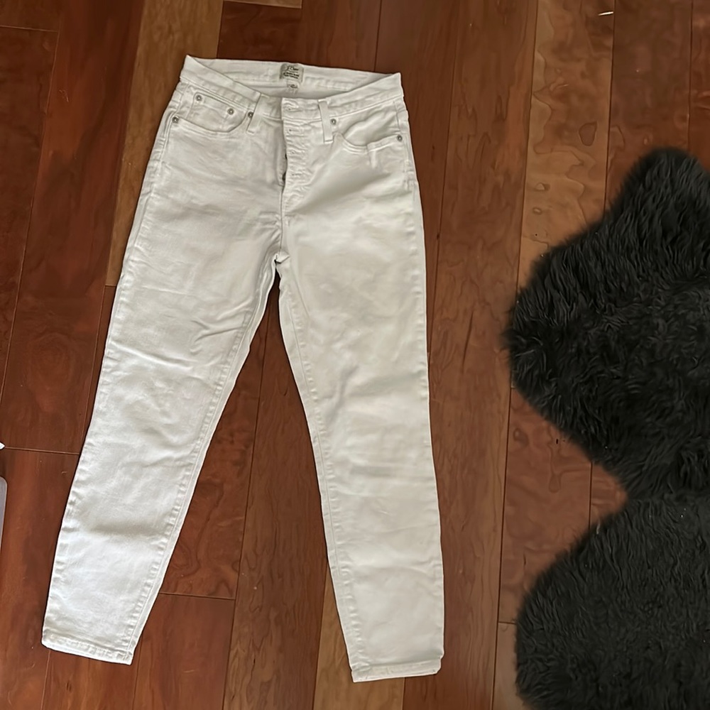 White jeans